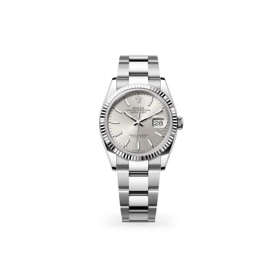 ROLEX DATEJUST 36 OYSTER, 36 MM, OYSTERSTEEL AND WHITE GOLD M126234-0014